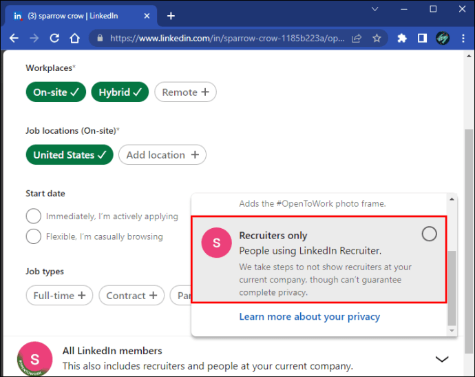 1711787075 41 How to remove Open to Work on LinkedIn