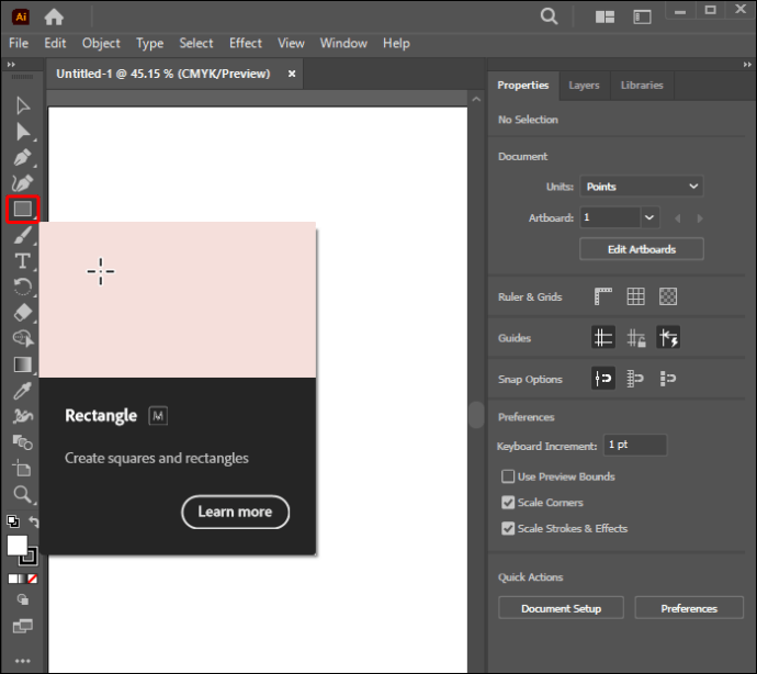 How to create a triangle in Illustrator