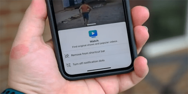 How to delete Facebook shortcuts