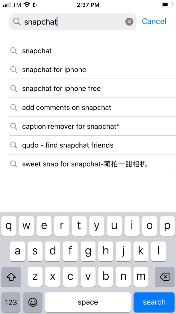 How to get temperature stickers with SnapChat