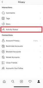 How to know when someone was last active on Instagram