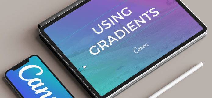 How to make a gradient in Canva