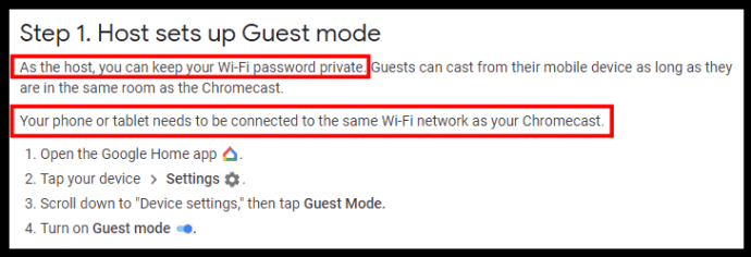 How to use Chromecast without Wi Fi