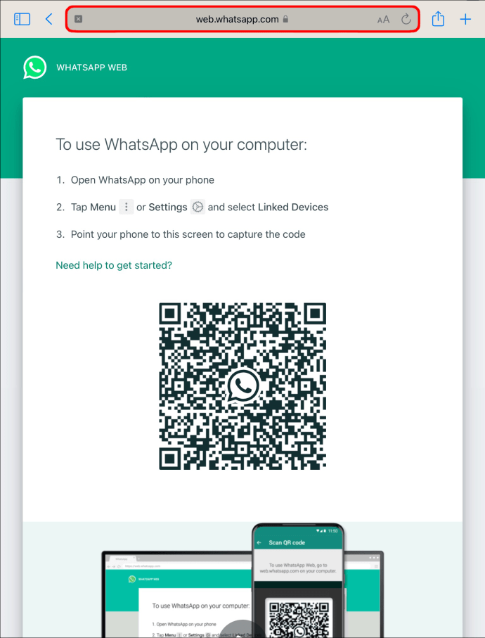 How to use WhatsApp on an iPad