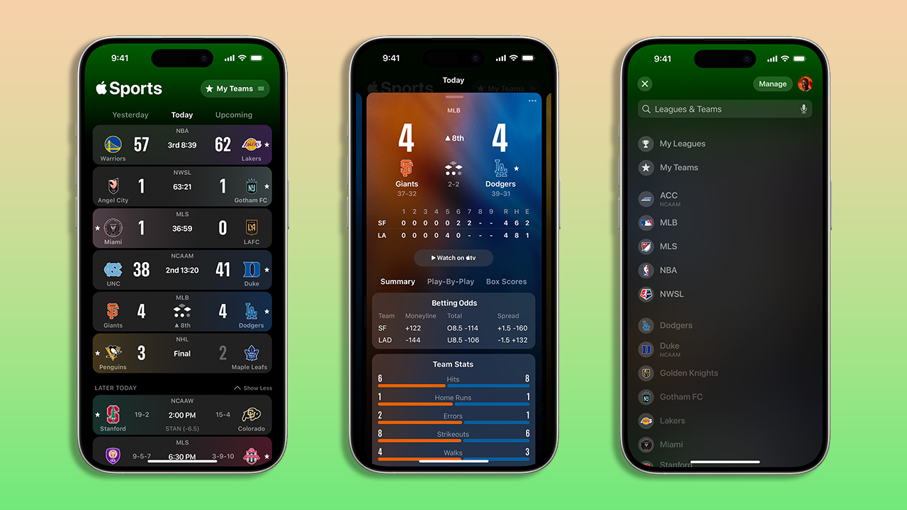 Apple Sports App
