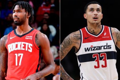 Inactive Rockets player mocks Kyle Kuzmas midgame tweet