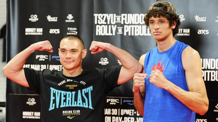 Tim Tszyu vs. Sebastián Fundora Tim Tszyu evaluates Sebastián Fundora