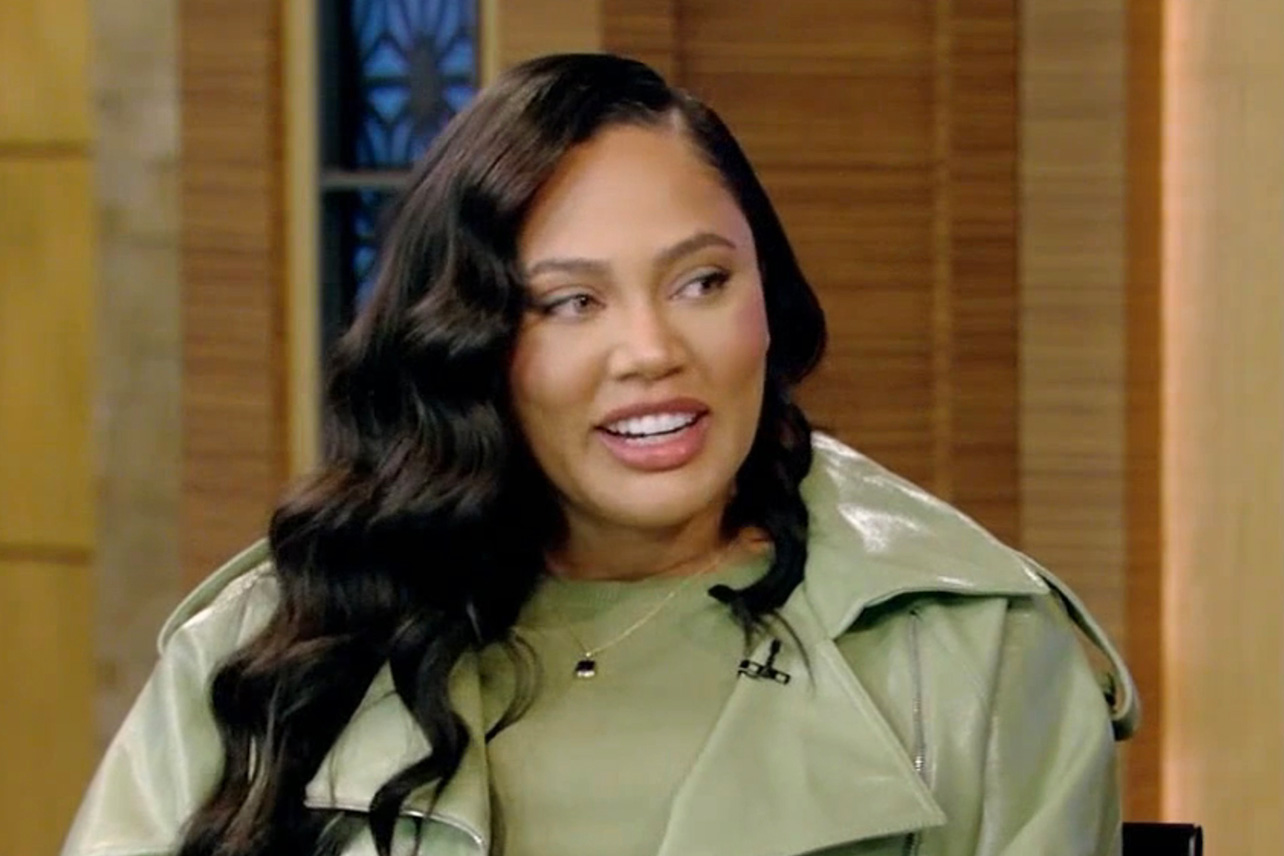 Ayesha Curry on 'Live with Kelly and Mark'