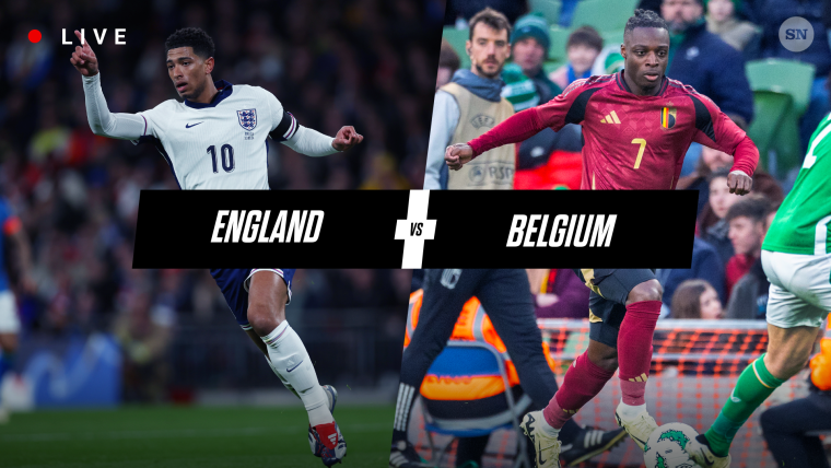 LIVE England vs Belgium from Wembley