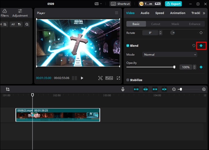 1712365244 692 How to Add Keyframes in CapCut