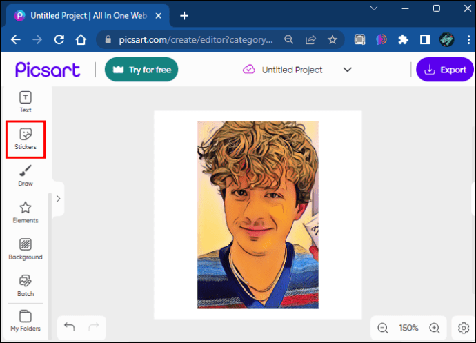 1712374594 832 How to make a cartoon in Picsart