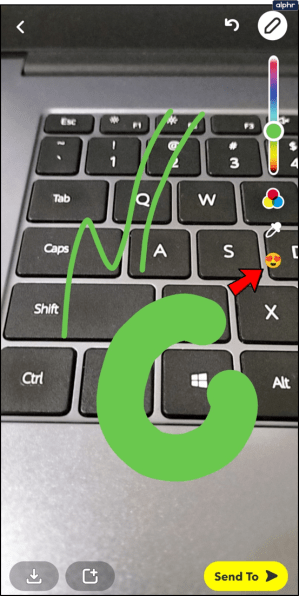 1712389006 472 How to increase pen size on Snapchat