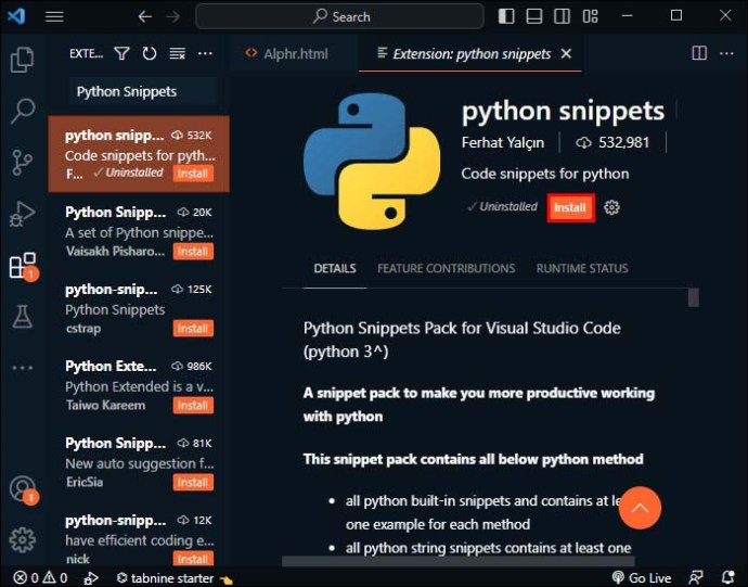 1712693540 516 How to run Python from VS Code