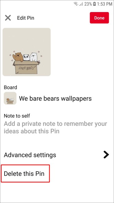 1713464684 123 How to delete pins on Pinterest