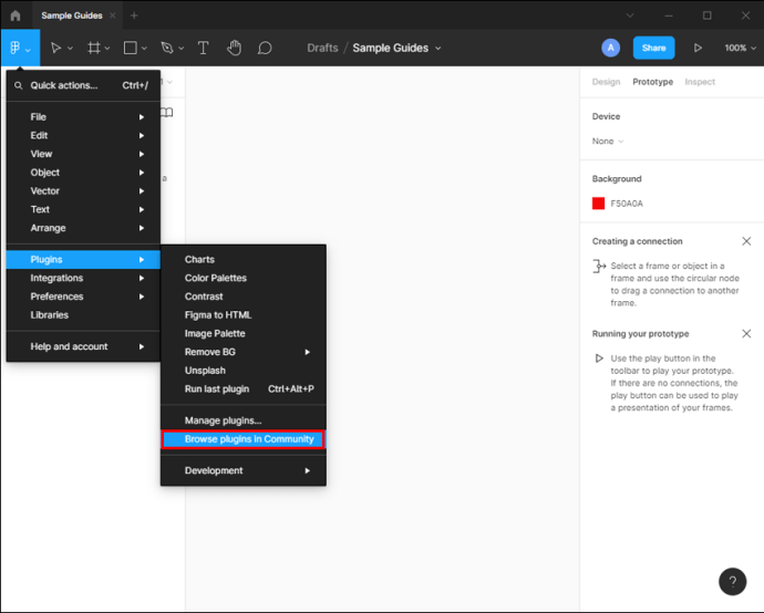 1713559721 777 How to export code in Figma