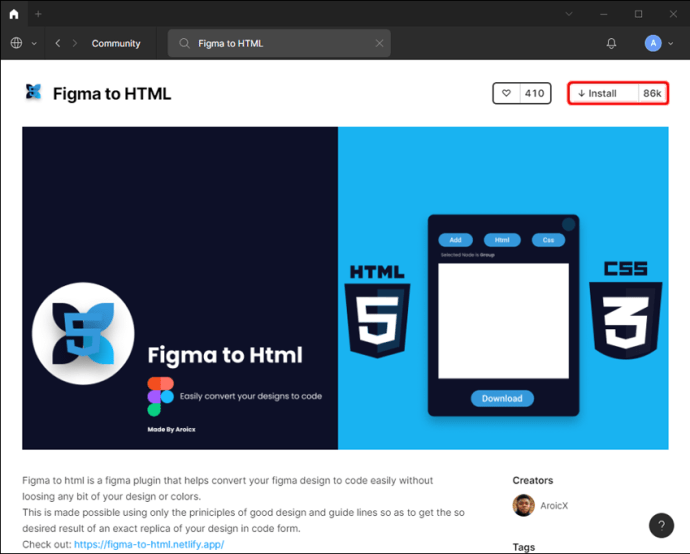 1713559722 362 How to export code in Figma