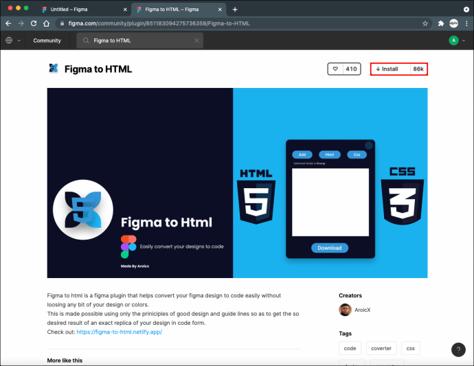 1713559725 650 How to export code in Figma