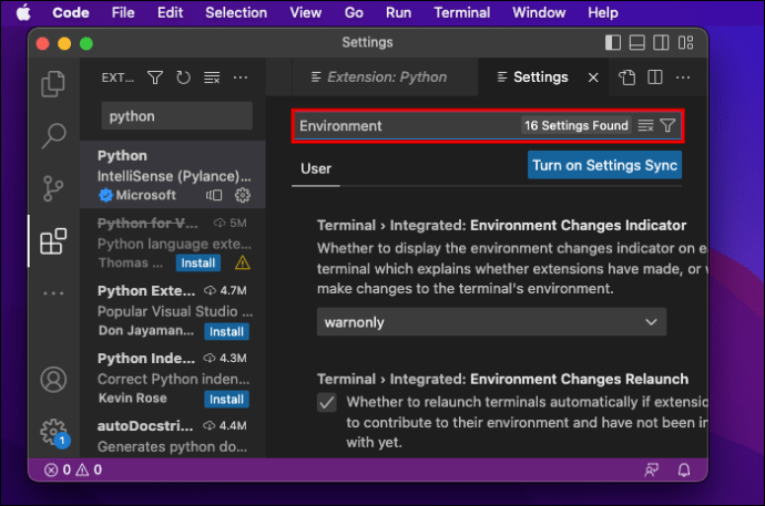 1713634605 881 How to change the Python interpreter in VS Code