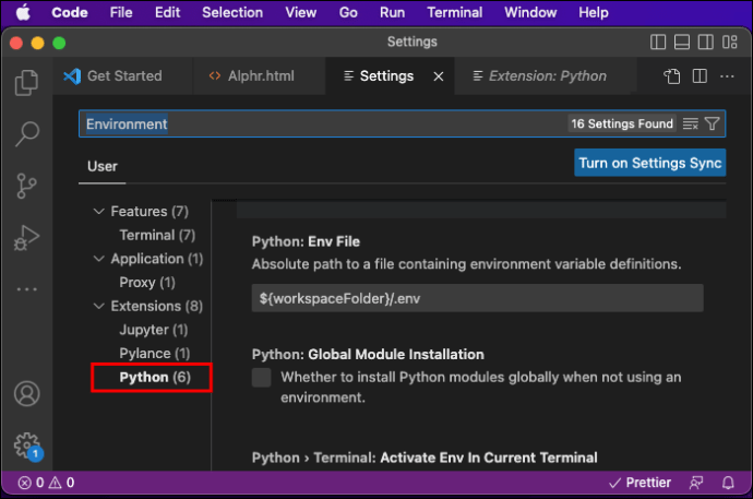 1713634605 992 How to change the Python interpreter in VS Code
