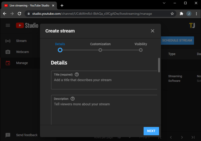 1714040699 575 How to go live on YouTube