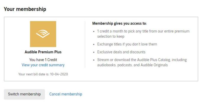 1714178207 59 How to cancel Audible