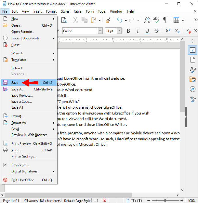 1714425161 841 How to open Word documents without Word