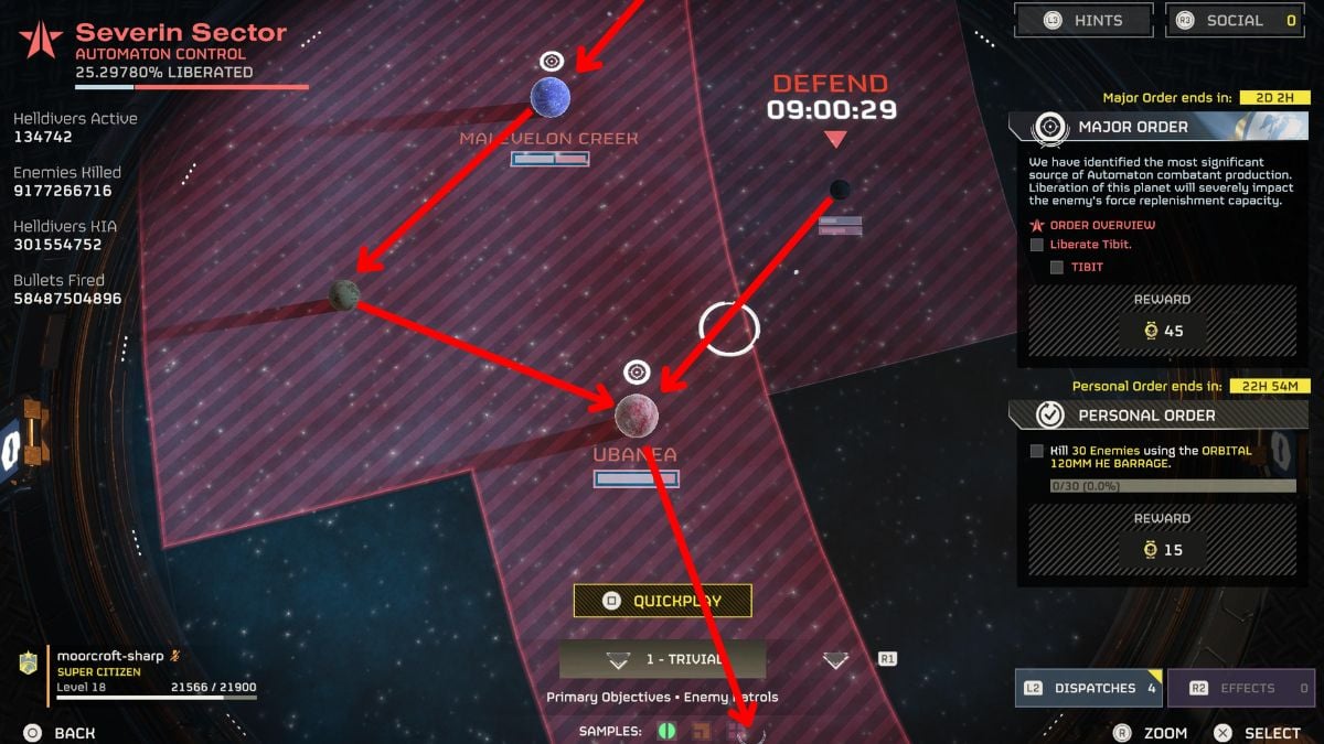 Draupnir Helldivers 2 Supply Lines