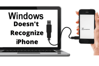 How to fix when Windows does not recognize iPhone