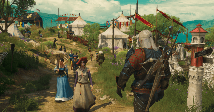 The Witcher 3 How to get paints and shields for
