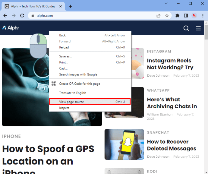 1714597219 434 How to view HTML code in Chrome