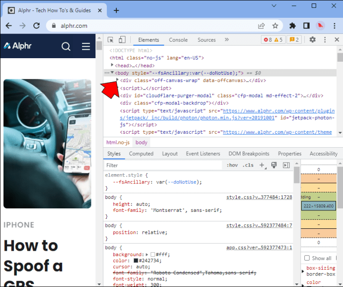 1714597219 580 How to view HTML code in Chrome