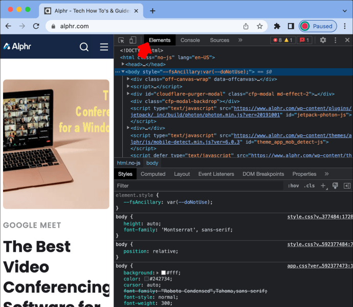 1714597220 608 How to view HTML code in Chrome
