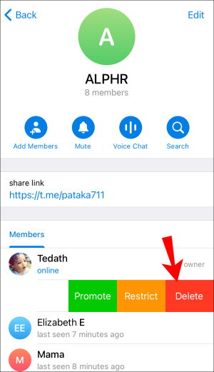 1714629628 967 How to delete groups on Telegram