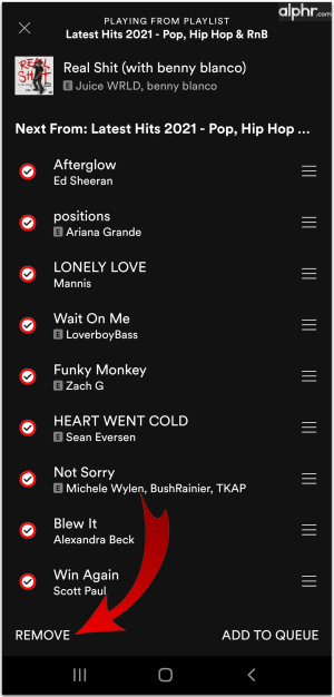 1714729724 207 How to delete your Spotify queue