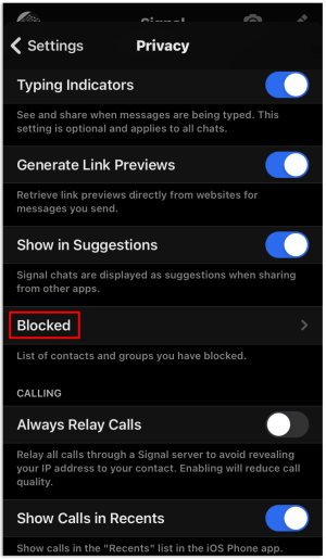 1715702460 994 How to block a number on Signal