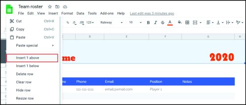 1716346124 525 How to name columns in Google Sheets
