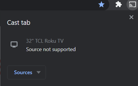 1716395092 306 Chromecast source not supported Try this