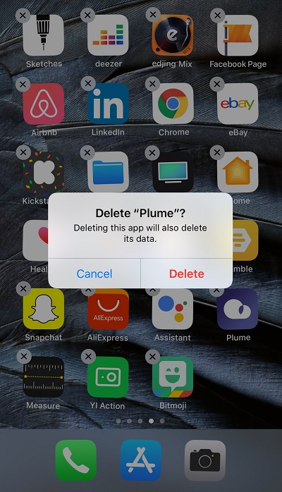 view recently deleted apps on iphone