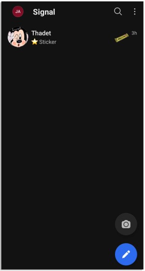How to delete a group in Signal