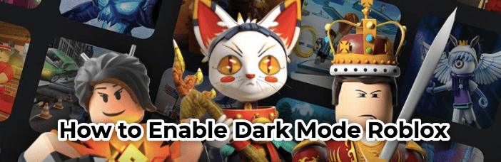 How to enable dark mode for