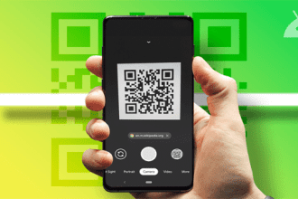 How to scan a QR code from an iPhone or