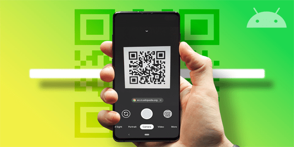 How to scan a QR code from an iPhone or Android