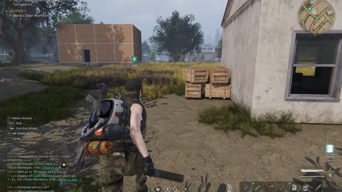 Once Human - Location of a base