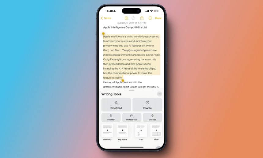 Apple Writing Tools A Complete Users Guide