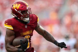 Commanders Running Backs Brian Robinson Jr Excels Without Ekeler