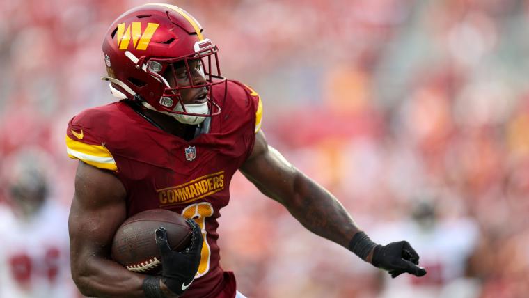 Commanders Running Backs Brian Robinson Jr Excels Without Ekeler