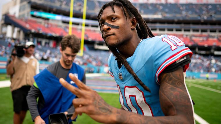 DeAndre Hopkins Injury Update Titans WR Status for Week 1