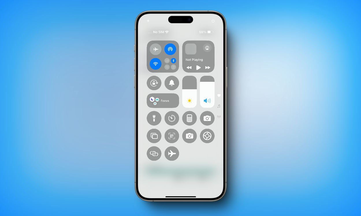 Guide to Reset iOS 18 Control Center to Factory Settings