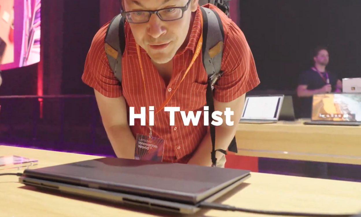 Lenovos Innovative Laptop Follows Your Commands and Opens Automatically
