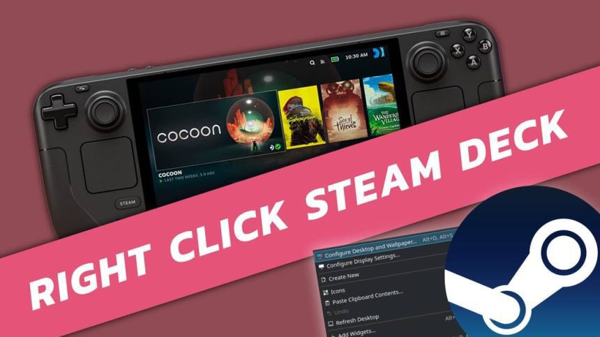 Steam Deck Right Click Guide Explained